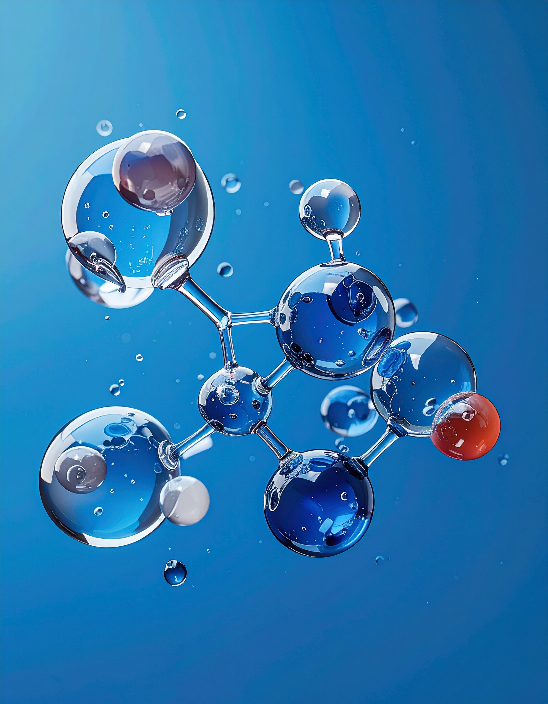 Firefly_chromium compounds; blue studio background 588670